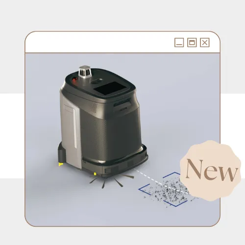 Phantas Pro小型商/工業清潔機器人